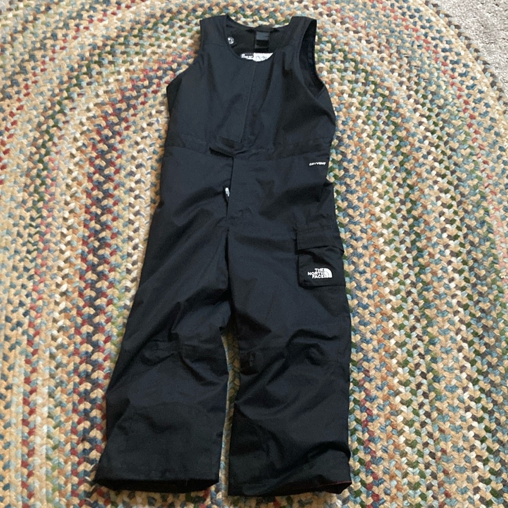 The North Face Black Snow Bib Overalls